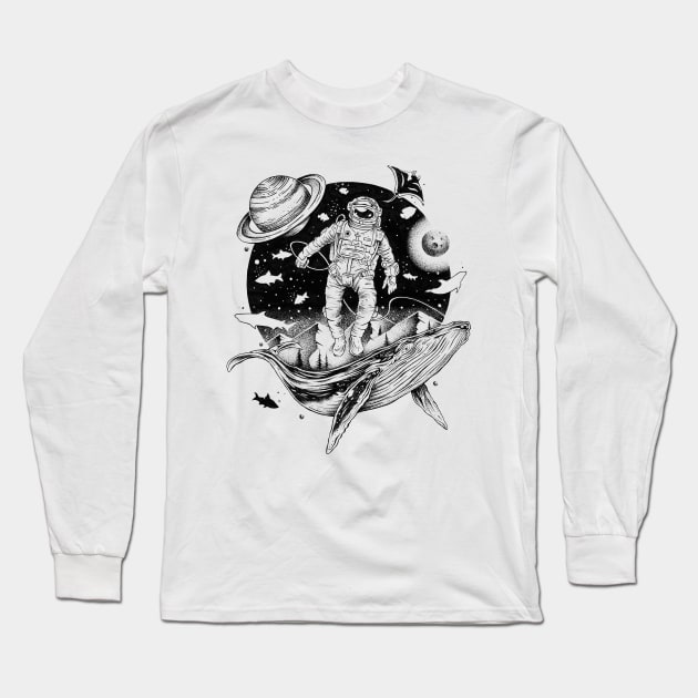 LOST IN THE COSMOS Long Sleeve T-Shirt by thiagobianchini